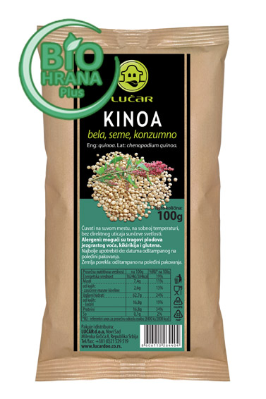 Kinoa seme 100g - Lučar