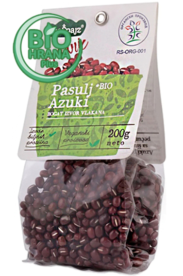 Azuki pasulj 200g Bio