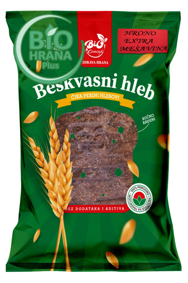 Hleb beskvasni hrono extra mešavina 350g